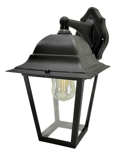 Aplique Pared Exterior Farol Colonial Lampara Apto Led E27