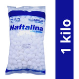 N A F T A L I N A Sanilar Em Bolas 1 Kg Pura Mata Insetos