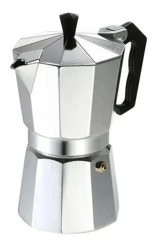 Cafetera Italiana 9 Tazas Acero Inox