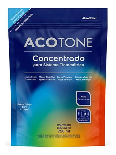 Acotone Concentrado Marrom Tierra Sombra 720ml Coral