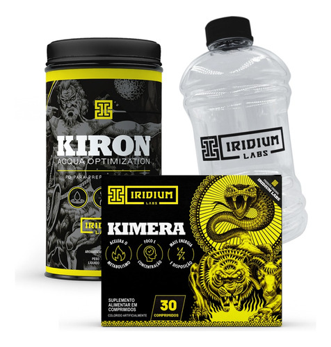 Kit Desinchar Kimera Thermo 30comps + Kiron Chá+ Galão 950ml