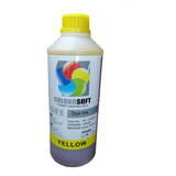 1 Litro De Tinta Premium Universal Dye Compatible Amarillo