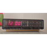 Antigua Radio Vintage Despertador Modelo Clock 090 Años 80 