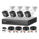 Kit Cctv 4 Camaras Bullet 2mp Audio Dvr 1080p Lite Wizsense