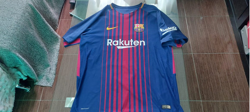 Jersey Barcelona Versión Jugador Original Talla Xl Año 2017