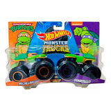 Hot Wheels Monster Truck Tortugas Ninja Nickelodeon