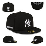 Gorra Ajustada 59fifty Negra De Los New York Yankees