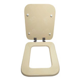 Asiento Inodoro Laqueado Inox. Compatible C/ Niza Champagne