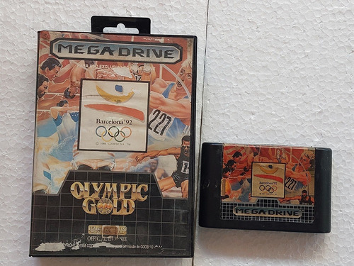 Olympic Gold Barcelona 92 Original Na Caixa Para Mega Drive