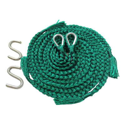 Soga Cuerda para Hamaca Verde Nylon 300kg Hamacas Vinalay con Ganchos S | Envío gratis