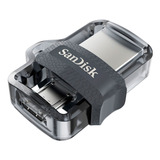 Pendrive Sandisk Ultra Dual M3.0 Sddd3-256g-g46 256gb 3.0 Negro