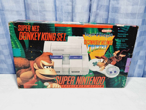 64- Super Nintendo Donkey Kong Set Playtronic