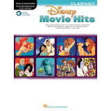 Libro De Partituras Para Clarinete Disney Movie Hits