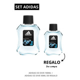 Set adidas Ice Dive 100ml +  50ml De Regalo