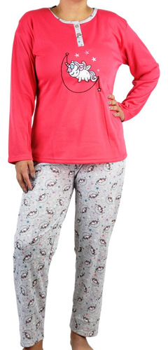 Pijama Franela Hombre Y Mujer Invierno