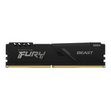 Memória Kingston Fury Beast 8gb 3200mhz Ddr4 Kf432c16bb/8