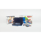 Nintendo 3ds Xl Azul + 2 Jogos Originais