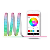 Tira De Led 5050 Rgb Bluetooth Control App Celular Fuente