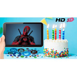 Vídeo Invitación Cumpleaños Deadpool Hd 3d