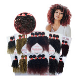 Cabelo Organico Cacheado Super Star Platinum 9telas + Brinde