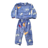 Pijama Niño Peluditas Polar Invierno 2 Piezas