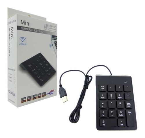 Teclado Mini Numeral, Usb Para Pc Notebook