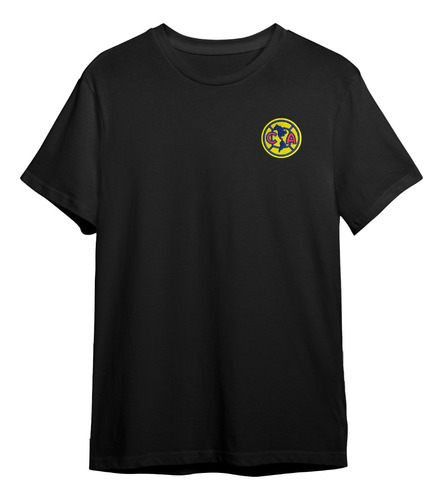 Playera Bordado Algodon America Futbol Equipo Aguilas Ca