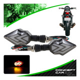 Par Direccionales Para Moto Universal Gel Secuencial Flechaf