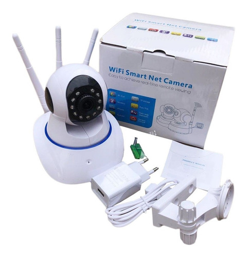 Cámara Ip 360°hd Onvif Camara Wifi Microsd Cctv