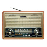  Radio Portátil Bluetooth Retro Grund Mlab Usb Am Fm Fj