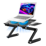 Mesa Notebook Gadnic Soporte Plegable Regulable Con Cooler