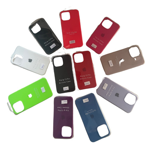 Capa Case De Silicone Aveludada Para iPhone 13 E 14 (todos)