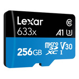Memoria Microsd 256gb Lexar 95mb/s 633x Uhs-i Envío Gratis 