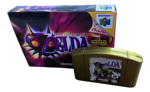 The Legend Of Zelda Majora´s Mask Original Em Caixa Repro