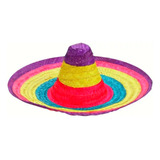 Gorro Sombrero Mexicano Bandas Multicolor Cotillon