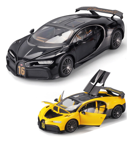 Bugatti Chiron 1/18 Miniatura Metal Coche Colección Regalos