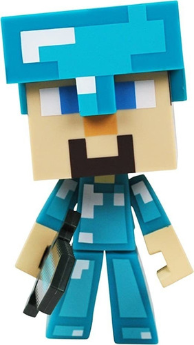 Producto Generico - Minecraft Diamante Steve 6" Vinilo .