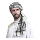 Hombres Arabe Kafiya Keffiyeh Árabe Musulmán Pañuelo Para La