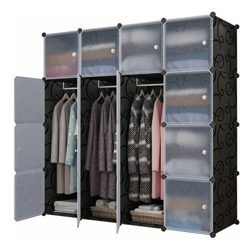 Multi Organizador Con Puerta 16 Cubo Para Almacenar Colgando