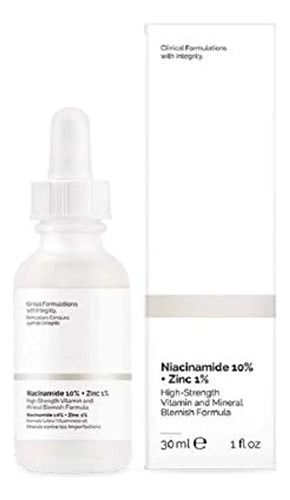 Niacinamide 10% + Zinc 1% The Ordinary Tod Tipo De Piel 30ml