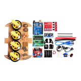 Kit Para Armar Auto Inteligente 4wd Drive Smart Car Arduino