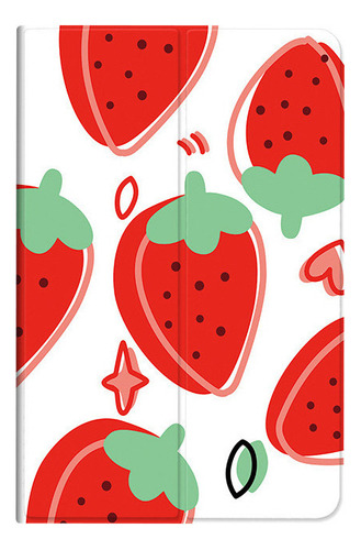 Capa Para Tablet Morango Para S8+/s7+/s7fe/s6lite