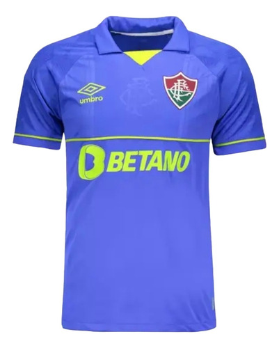 Camisa Fluminense Iv 2023 Goleiro Azul