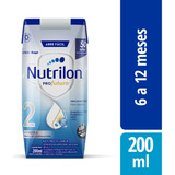 Leche Nutrilon Profutura 2 X 2 Packs 24 Bricks 200ml 6 A 12m