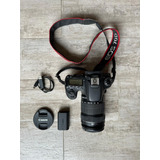 Cámara Reflex Canon Eos 70d + Lente 18-135mm Oportunidad