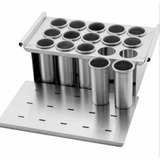 Picoleteira 15 Cavidades Alumínio C/ Centralizador Sorvetes