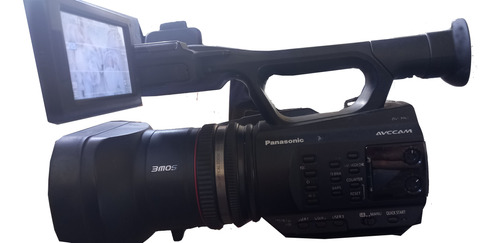 Câmera De Vídeo Panasonic Ag-ac90 Full Hd Pal Preta