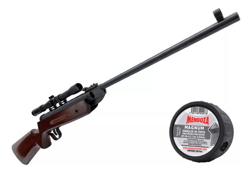 Rifle Swiss Arms Orna 4.5mm Con Mira 4x20 Y 200 Diábolos