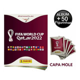 Álbum Copa Do Mundo Qatar 2022 Capa Brochura + 50 Figurinha