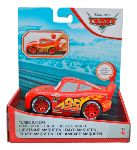 Rayo Mcqueen Cars Corredores Bolidos Turbo Racers Mattel